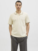 Jack & Jones JJEAustin Polo Shirt | Recycled Cotton Blend | Men's Short Sleeve Polo - Borderland Muff