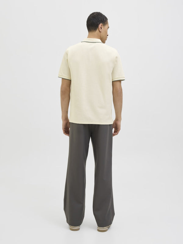 Jack & Jones JJEAustin Polo Shirt | Recycled Cotton Blend | Men's Short Sleeve Polo - Borderland Muff
