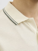 Jack & Jones JJEAustin Polo Shirt | Recycled Cotton Blend | Men's Short Sleeve Polo - Borderland Muff