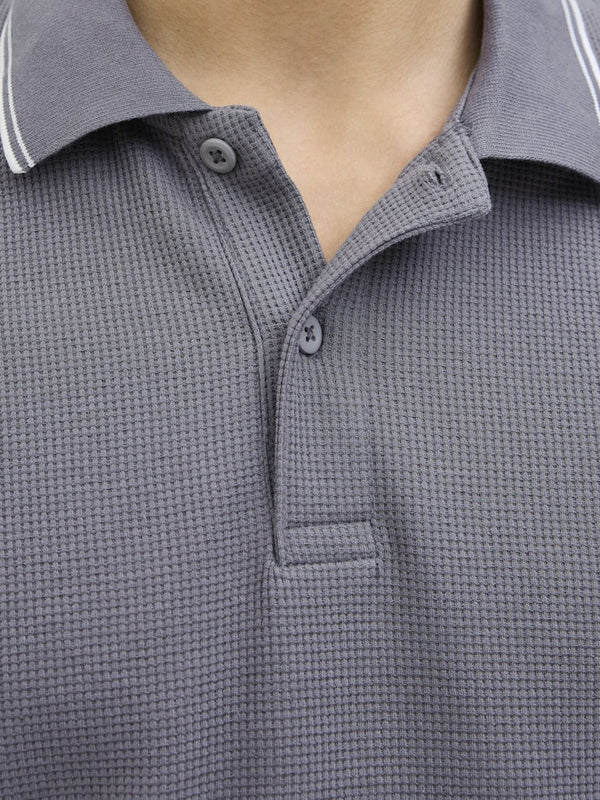 Jack & Jones JJEAustin Polo Shirt | Recycled Cotton Blend | Men's Short Sleeve Polo - Borderland Muff