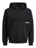 Jack & Jones JCO Union Minimal Print Hoodie | Relaxed Fit Pullover for Teens & Men - Borderland Muff
