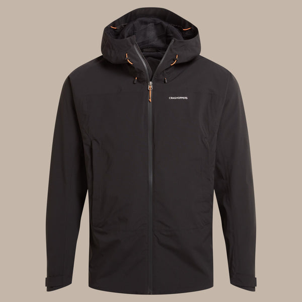 Craghoppers Men's Ponsa Waterproof Trail Jacket | Breathable, Windproof Hiking Shell | Borderland Muff - Borderland Muff
