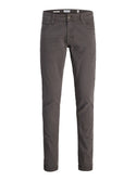 JACK & JONES JPSTGLENN Ethan Slim Fit Chino Trousers | Mid-Rise Smart-Casual Pants - Borderland Muff