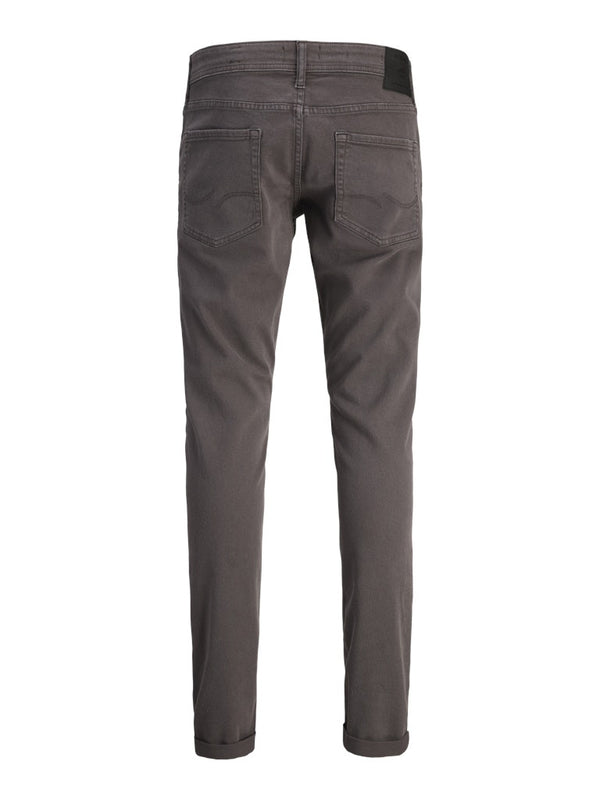 JACK & JONES JPSTGLENN Ethan Slim Fit Chino Trousers | Mid-Rise Smart-Casual Pants - Borderland Muff