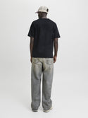 Jack & Jones JCOTIER Men's Front Print T-Shirt | Relaxed Fit Cotton Tee - Borderland Muff