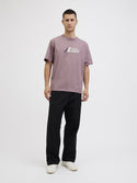 Jack & Jones JCOTIER Men's Front Print T-Shirt | Relaxed Fit Cotton Tee - Borderland Muff