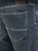 Jack & Jones JJIGLENN JJFOX 497 Slim Fit Men's Jeans – Blue Denim | Organic & Recycled Cotton - Borderland Muff
