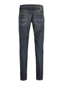 Jack & Jones JJIGLENN JJFOX 497 Slim Fit Men's Jeans – Blue Denim | Organic & Recycled Cotton - Borderland Muff