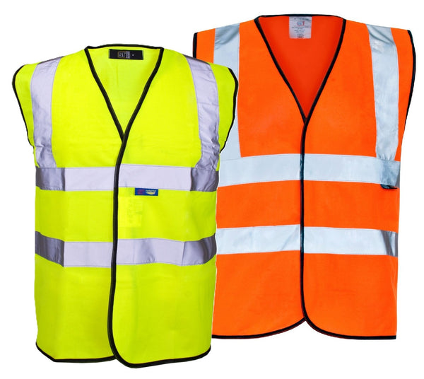 Supertouch Hi Vis Velcro Vest