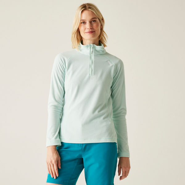 Regatta Montes Women's Lightweight Fleece – Half Zip Midlayer | Recycled Content