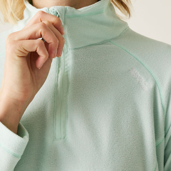 Regatta Montes Women's Lightweight Fleece – Half Zip Midlayer | Recycled Content