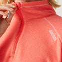 Regatta Montes Women's Lightweight Fleece – Half Zip Midlayer | Recycled Content