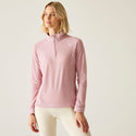 Regatta Montes Women's Lightweight Fleece – Half Zip Midlayer | Recycled Content