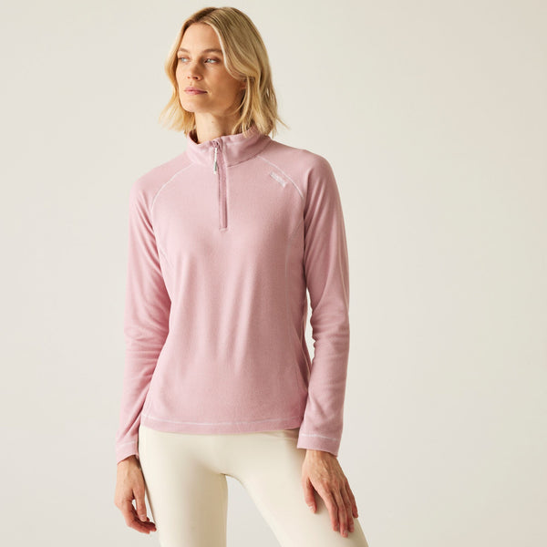 Regatta Montes Women's Lightweight Fleece – Half Zip Midlayer | Recycled Content