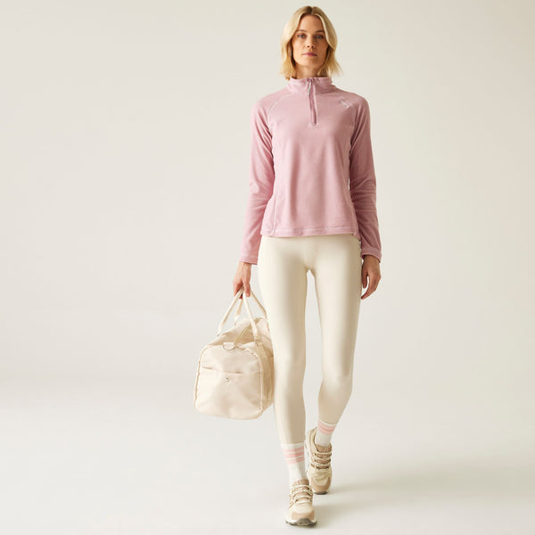 Regatta Montes Women's Lightweight Fleece – Half Zip Midlayer | Recycled Content
