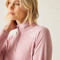 Regatta Montes Women's Lightweight Fleece – Half Zip Midlayer | Recycled Content