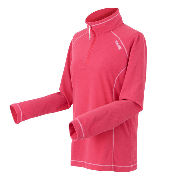 Regatta Montes Women's Lightweight Fleece – Half Zip Midlayer | Recycled Content
