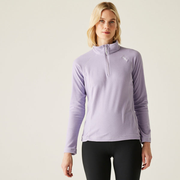Regatta Montes Women's Lightweight Fleece – Half Zip Midlayer | Recycled Content