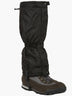 Highlander Walking Gaiters V2 – Water-Resistant AB-TEX Ripstop Fabric with Hypalon Strap and Secure Fastening - black