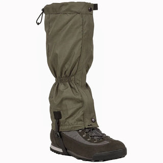 Highlander Walking Gaiters V2 – Water-Resistant AB-TEX Ripstop Fabric with Hypalon Strap and Secure Fastening - green