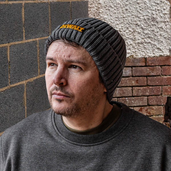 DeWalt Indianapolis Knitted Beanie Hat | Cold Weather Workwear