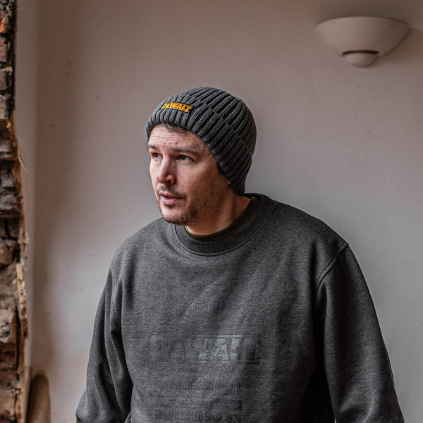 DeWalt Indianapolis Knitted Beanie Hat | Cold Weather Workwear