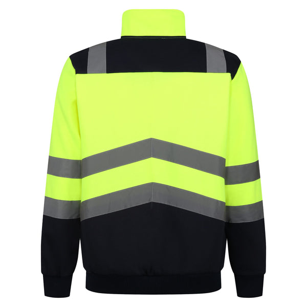 Regatta TRF670 Hi-Vis Quarter Zip Sweatshirt – EN20471 & RIS-3279 Certified