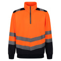 Regatta TRF670 Hi-Vis Quarter Zip Sweatshirt – EN20471 & RIS-3279 Certified