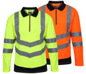 Regatta TRS192 Hi-Vis LS Polo Shirt – EN20471 & RIS-3279 Certified
