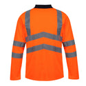 Regatta TRS192 Hi-Vis LS Polo Shirt – EN20471 & RIS-3279 Certified