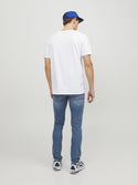 JJIGLENN Slim Fit Low Rise Blue Jeans | Jack & Jones Sustainable Denim - Borderland Muff