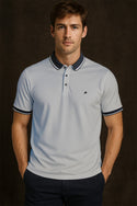 Mineral Men’s Marix Polo Shirt | Classic Cotton Short Sleeve Polo - Borderland Muff