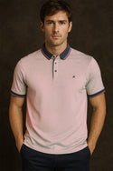 Mineral Men’s Marix Polo Shirt | Classic Cotton Short Sleeve Polo - Borderland Muff