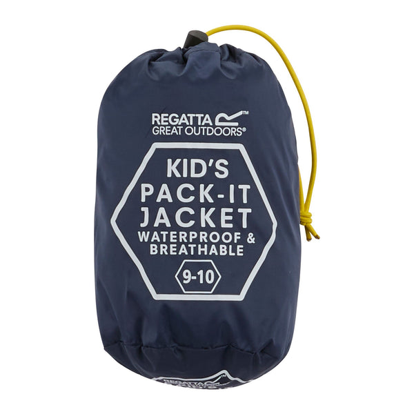 Regatta Pack-It III Kids Waterproof Jacket RKW213