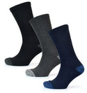 Men’s 3-Pack Big Foot Crew Socks SK631 – Cushioned Work Crew