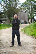Fort Melrose Fleece Jacket 205 – black anti-pill 300gsm fleece with zipped pockets and adjustable hem

