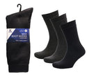 Storm Ridge Men’s Cushioned Boot Socks – 3 Pack (7-11) SK029 - Borderland Muff