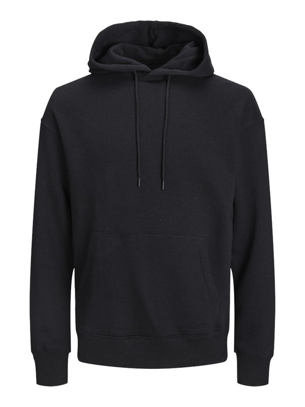 Jack & Jones JJEBRADLEY Plus Size Hoodie | Recycled Polyester Sweatshirt - Borderland Muff