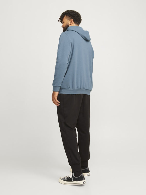 Jack & Jones JJEBRADLEY Plus Size Hoodie | Recycled Polyester Sweatshirt - Borderland Muff