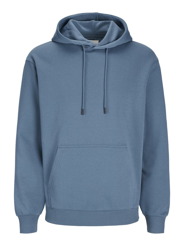Jack & Jones JJEBRADLEY Plus Size Hoodie | Recycled Polyester Sweatshirt - Borderland Muff