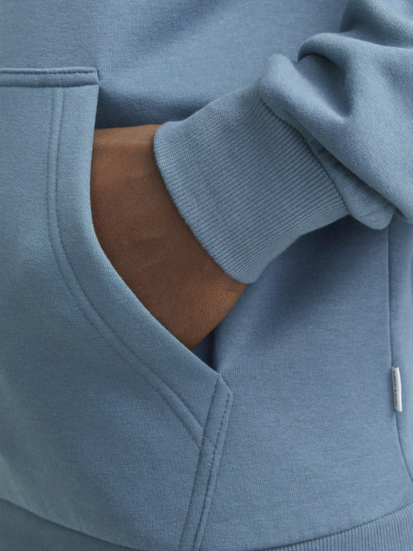 Jack & Jones JJEBRADLEY Plus Size Hoodie | Recycled Polyester Sweatshirt - Borderland Muff