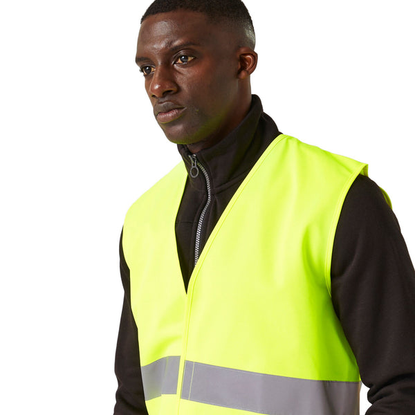 Regatta TRS255 Essential Hi-Vis Easy Print Vest – EN20471 Class 2 Certified
