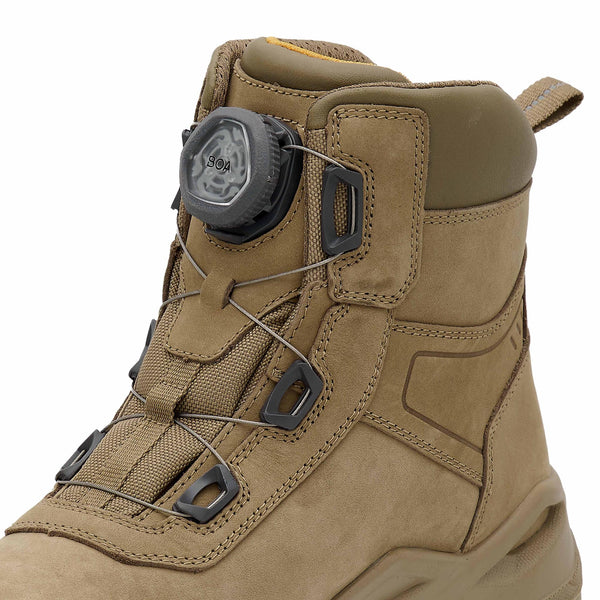 DeWalt Lander BOA Stone ESD Work Boot | Composite Toe, Waterproof & Heat Resistant - Borderland Muff