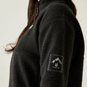 Dare 2b Women’s Slide Out Fleece – Recycled Borg Full Zip Ski Midlayer - Borderland Muff