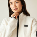 Dare 2b Women’s Slide Out Fleece – Recycled Borg Full Zip Ski Midlayer - Borderland Muff