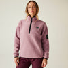 Dare 2b Women’s Slide Out Fleece – Recycled Borg Full Zip Ski Midlayer - Borderland Muff