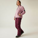 Dare 2b Women’s Slide Out Fleece – Recycled Borg Full Zip Ski Midlayer - Borderland Muff