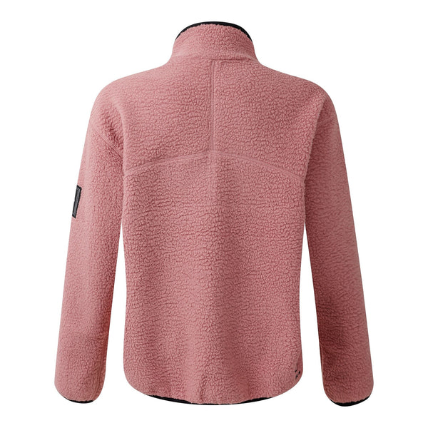Dare 2b Women’s Slide Out Fleece – Recycled Borg Full Zip Ski Midlayer - Borderland Muff