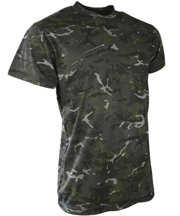 Kombat Kids Camo T-Shirt – DPM, BTP & BTP Black | 50/50 Cotton Polyester, 170g - Borderland Muff