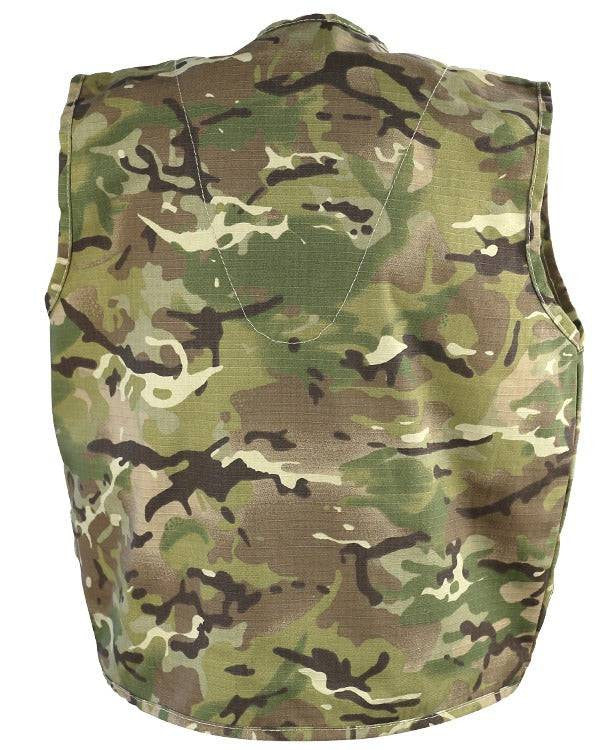Kombat Kids Tactical Camo Vest – DPM, BTP & BTP Black | 11 Pockets, Ripstop Fabric - Borderland Muff
